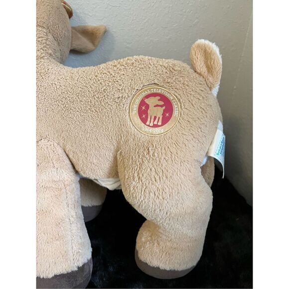 21" BABW Clarice Build A Bear Giant 50th Gold Rudolph Stuffed Plush Build a Bear - Picture 5 of 9